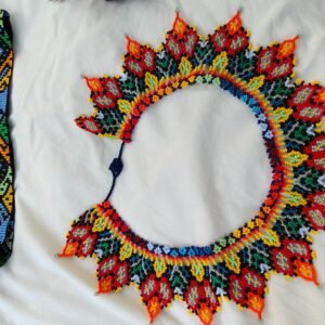 Sacred beadwork Necklace from the Siona (Putumayo, Colombia)