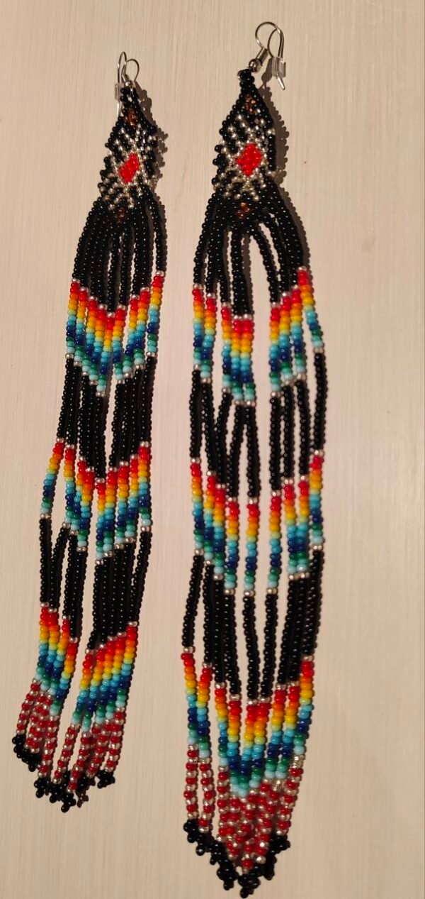 Rainbow Spider - Earrings Siona (Putumayo)