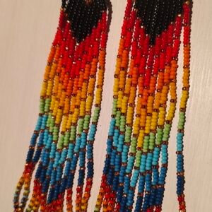 Rainbow of the Night - Earrings - Siona (Putumayo)