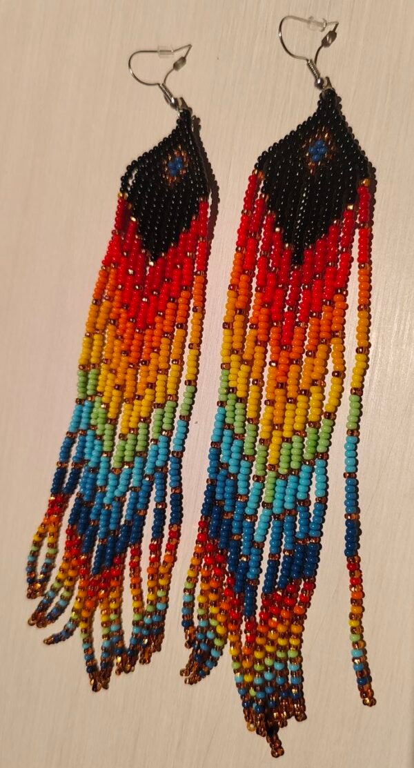 Rainbow of the Night - Earrings - Siona (Putumayo)